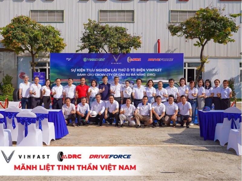 DRC – Lốp xe ô tô DriveForce đồng hành cùng VinFast trong hành trình “Mãnh liệt Tinh thần Việt Nam”